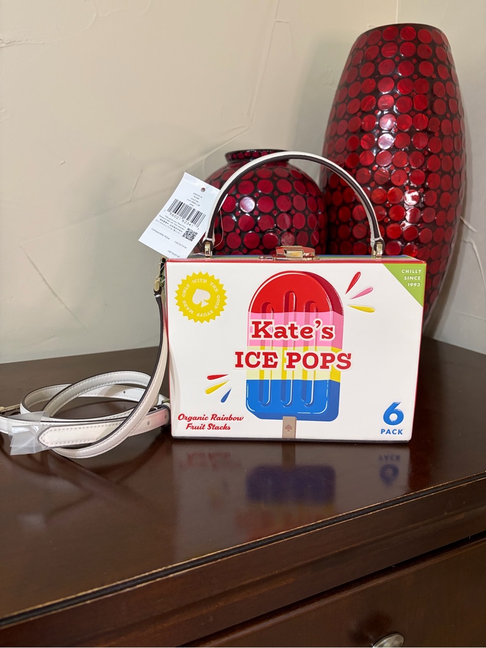 Kate Spade Snack Bar Popsicle Crossbody Bag MSRP $429